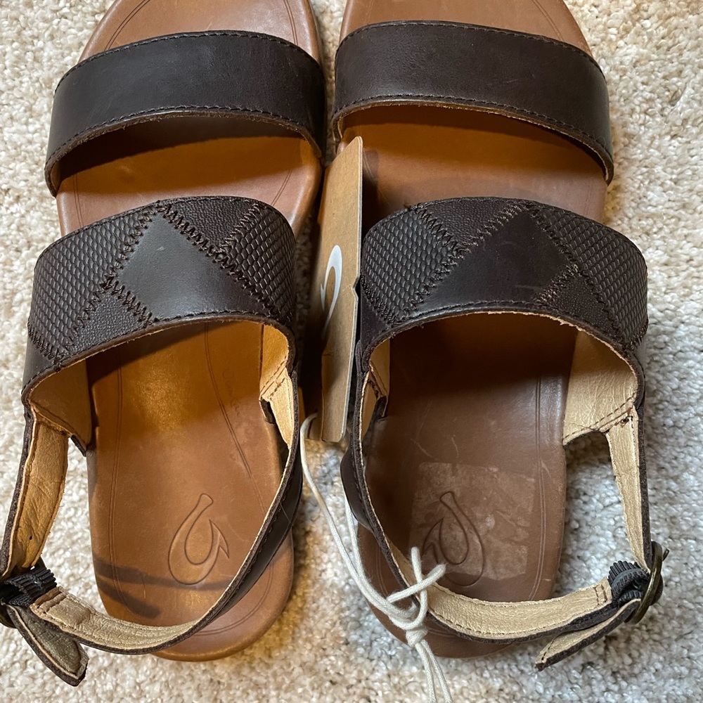 Womens size 8 Olu Kai brand new sandal